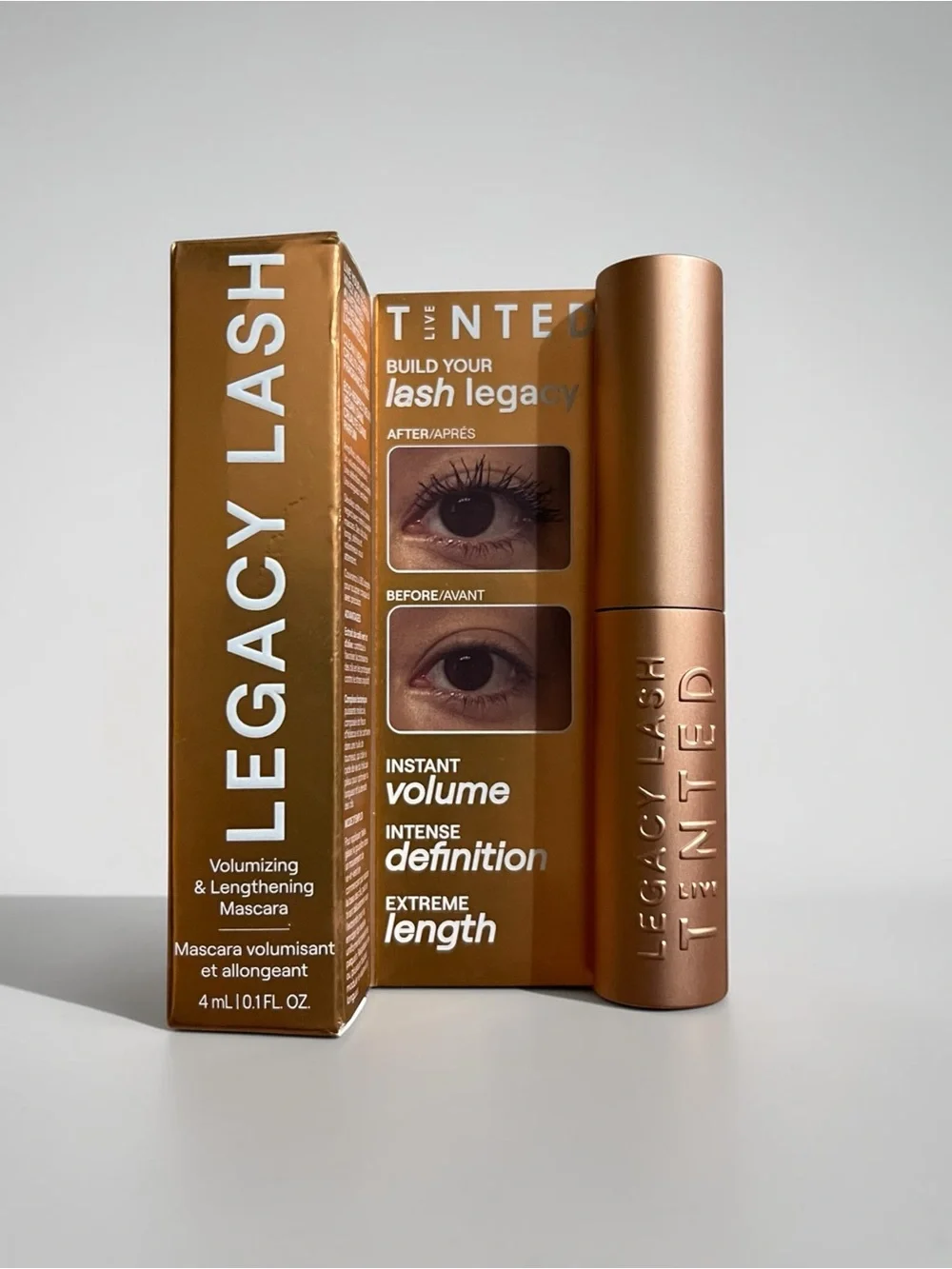 Benefit Gimme Brow + Tinted Live Mascara Set New In Box
